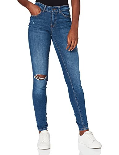 Noisy may Damen Nmlucy Nw Dest Sknny Az155mb Noos Jeans, Medium Blue Denim, 29W 32L EU von Noisy may