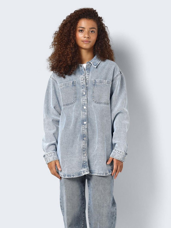 Noisy may Jeansbluse NMALVA L/S DENIM SHACKET AZ352LB NOOS von Noisy may