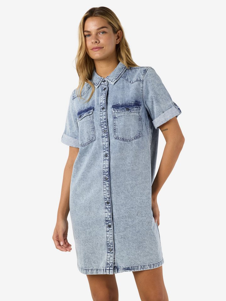 Noisy may Jeanskleid NMNEW SIGNE S/S DENIM DRESS VI003LB NOOS von Noisy may