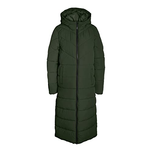 Noisy may Lange Puffer Jacke Warmer Stepp Wintermantel mit Kapuze Wattierter Blouson NMDALCON von Noisy may