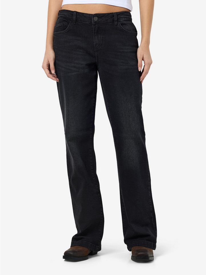 Noisy may Low-rise-Jeans NMNILA LW WIDE JEANS AZ423BL NOOS von Noisy may