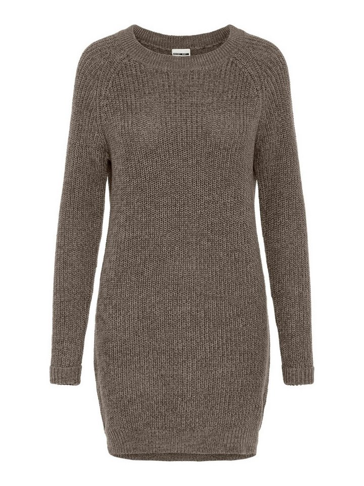 Noisy may Shirtkleid Langarm Strick NMSIESTA Legeres Midi Dress (kurz, 1-tlg) NMSIESTA L/S O-NECK KNIT DRESS NOOS von Noisy may