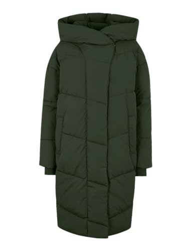Noisy may Stepp Winter Mantel mit Kapuze Lange Puffer Jacke Warm Wattiert Blouson Gefüttert NMNEW Tally von Noisy may
