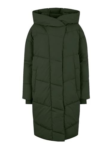 Noisy may Stepp Winter Mantel mit Kapuze Lange Puffer Jacke Warm Wattiert Blouson Gefüttert NMNEW Tally von Noisy may