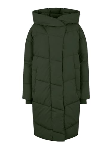 Noisy may Stepp Winter Mantel mit Kapuze Lange Puffer Jacke Warm Wattiert Blouson Gefüttert NMNEW TALLY von Noisy may