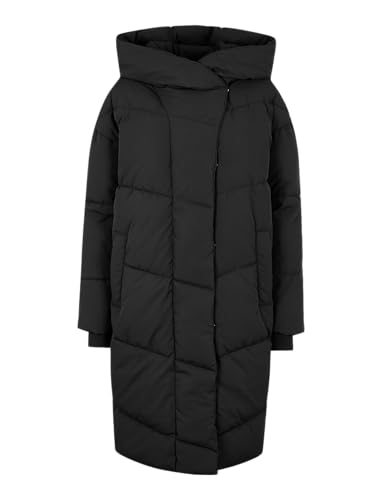Noisy may Stepp Winter Mantel mit Kapuze Lange Puffer Jacke Warm Wattiert Blouson Gefüttert NMNEW Tally von Noisy may