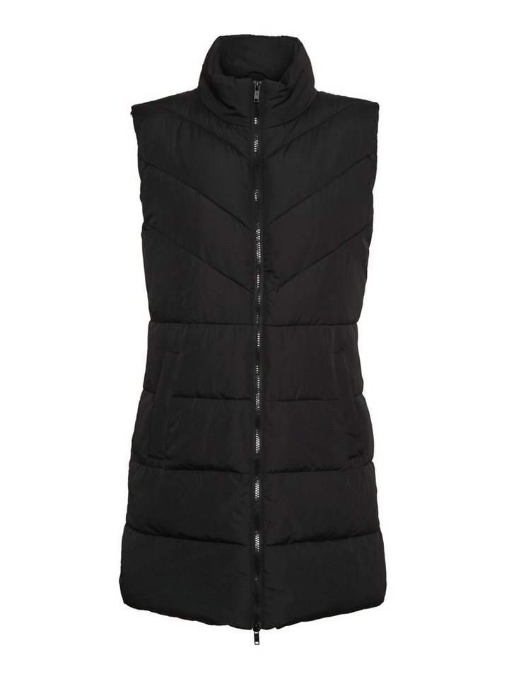 Noisy may Steppweste Langes Design Steppweste NMDALCON Puffer ohne Ärmel (1-tlg) NMDALCON S/L VEST BG NOOS von Noisy may
