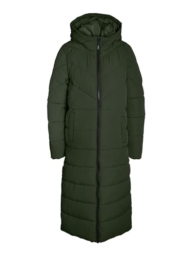 Noisy may Lange Puffer Jacke Warmer Stepp Wintermantel mit Kapuze Wattierter Blouson NMDALCON von Noisy may