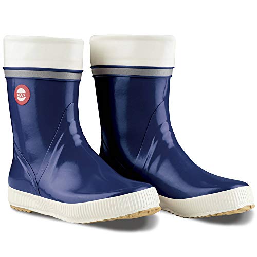 Nokian Footwear Hai - Wadenhohe Gummistiefel für Damen und Herren, handgefertigt aus Naturkautschukmischung, 38 EU, Blue von Nokian Footwear