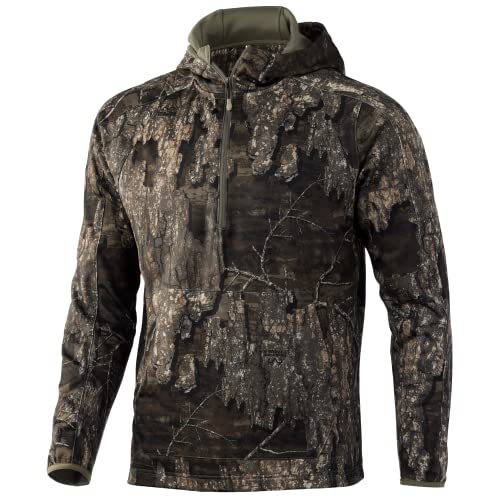 Nomad Herren WPF Mid-Weight Water Resistant Hunting Fleece Hoodie, Realtree Timber Camouflage, Large Nomad Herren WPF Mid-Weight Water Resistant Hunting Fleece Hoodie, Realtree Timber Camouflage, Large von Nomad