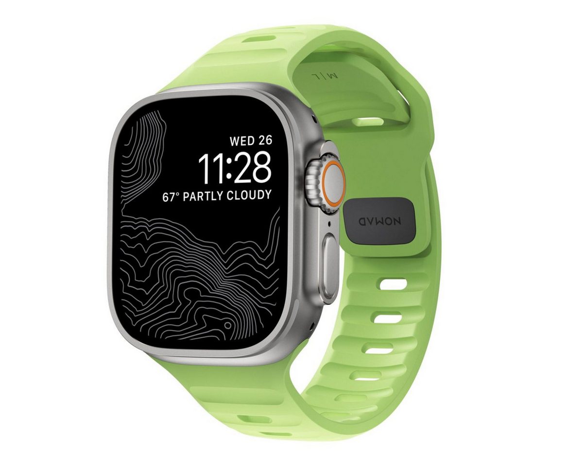 Nomad Smartwatch-Armband Sport Band 46mm/49mm Glow Nomad Smartwatch-Armband Sport Band 46mm/49mm Glow von Nomad