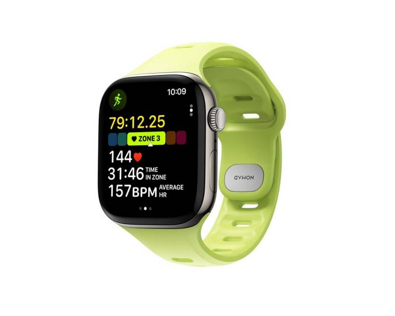 Nomad Smartwatch-Armband Tempo Band 42mm Lime von Nomad
