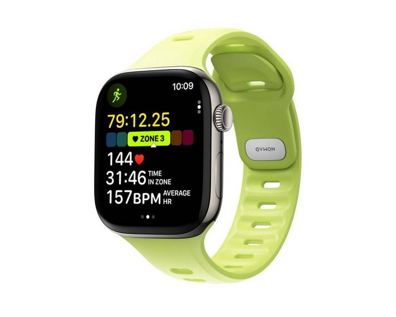 Nomad Smartwatch-Armband Tempo Band 46mm Lime von Nomad