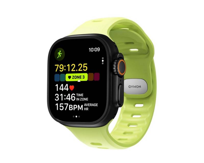 Nomad Smartwatch-Armband Tempo Band 49mm Lime von Nomad