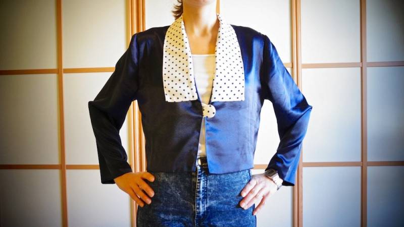 Vintage 90Er Jahre Bluse//Satin von NomassesVintage