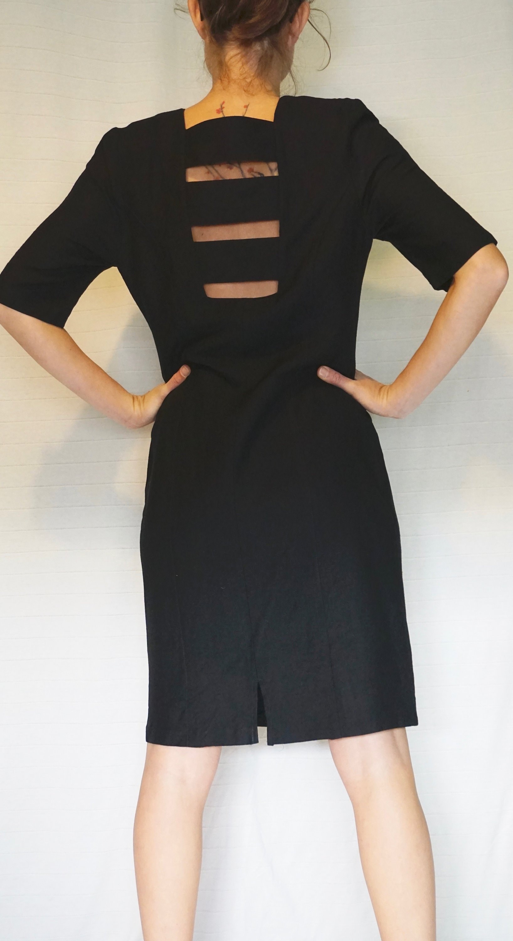 Vintage 90Er Jahre Kleid, Schwarzes Partykleid, Größe M von NomassesVintage