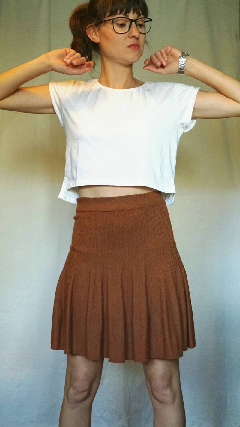 Vintage 90Er Rock, Ausgestellter Taillierter Größe Xs/S von NomassesVintage