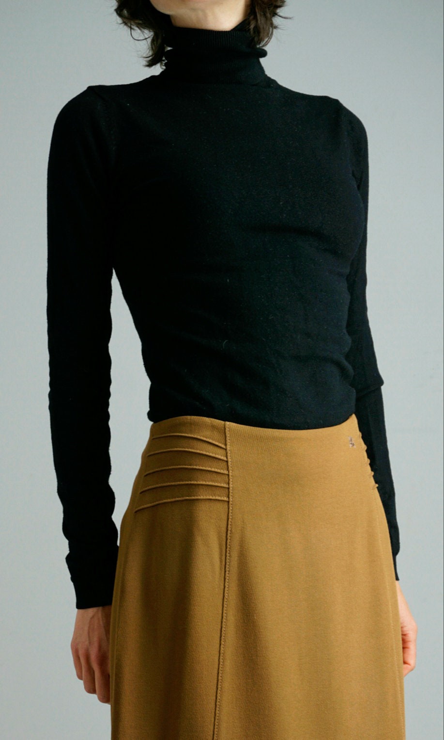 Vintage 90Er Rock, Burberry Brauner Niedrige Taille, Größe 38 von NomassesVintage