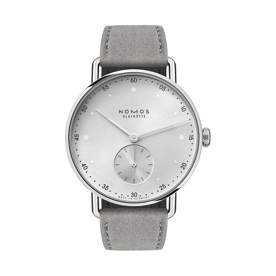 Nomos Glashütte Damenuhr Metro 33 all silver 1122 von Nomos Glashütte