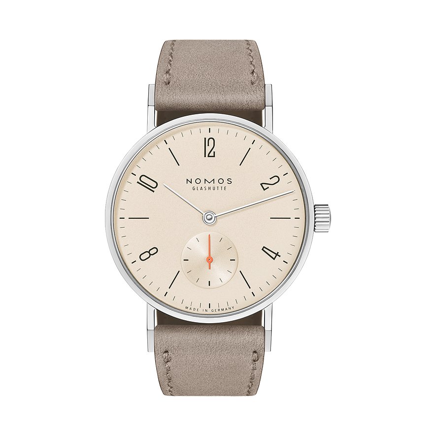 Nomos Glashütte Damenuhr Tangente 33 champagner 150 von Nomos Glashütte