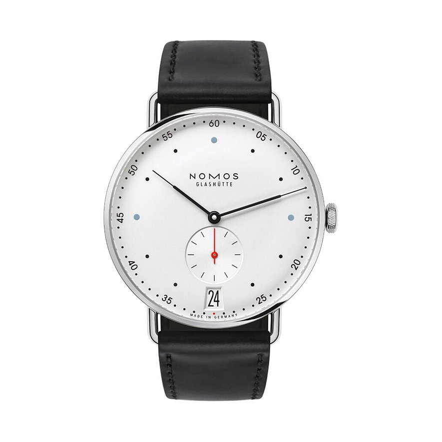 Nomos Glashütte Herrenuhr Metro 38 Datum 1102 von Nomos Glashütte