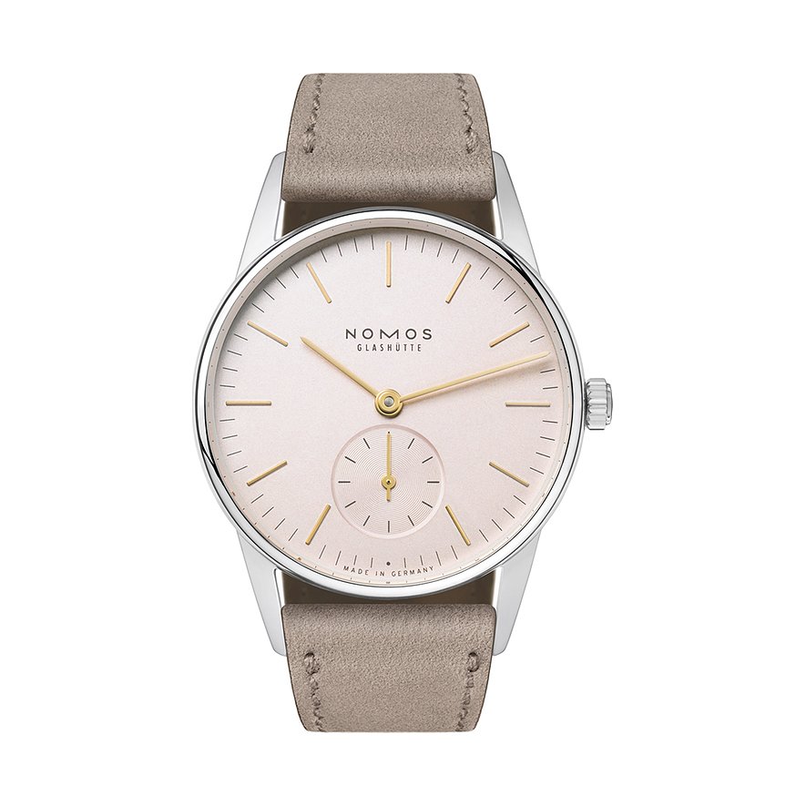 Nomos Glashütte Damenuhr Orion 33 rosè 325 von Nomos Glashütte