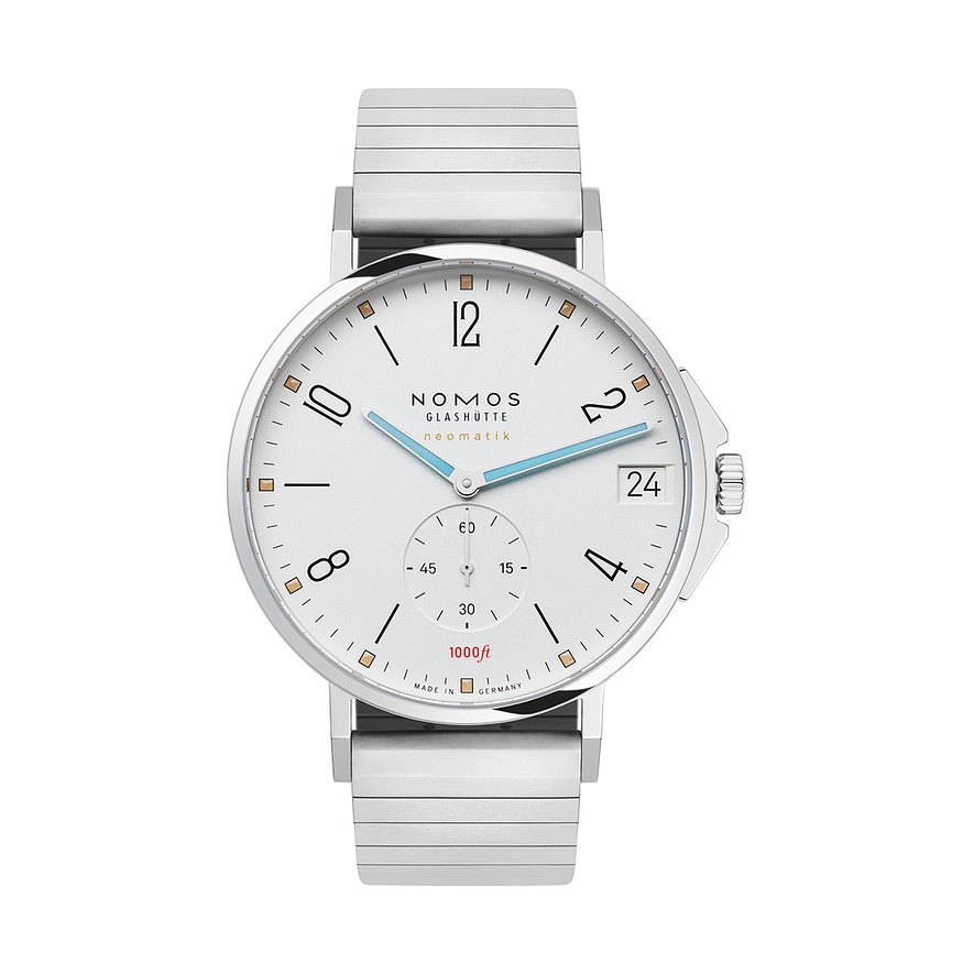 Nomos Glashütte Herrenuhr Tangente Sport neomatik 42 Datum 580 von Nomos Glashütte