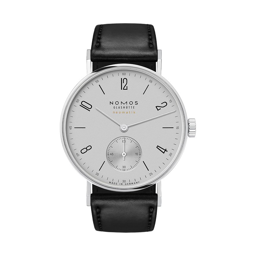 Nomos Glashütte Unisexuhr Tangente neomatik platingrau 189 von Nomos Glashütte