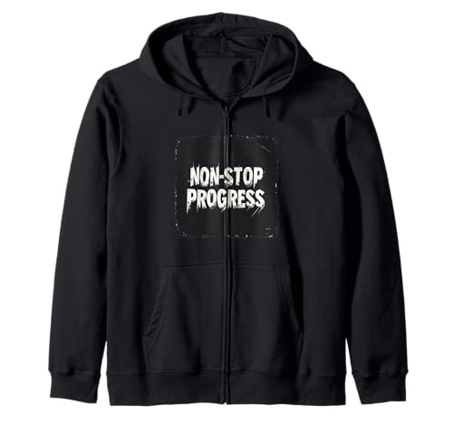 Lustiges Non-Stop Progress Kostüm für Jungen und Mädchen Kapuzenjacke Lustiges Non-Stop Progress Kostüm für Jungen und Mädchen Kapuzenjacke von Non Stop Progress Statement