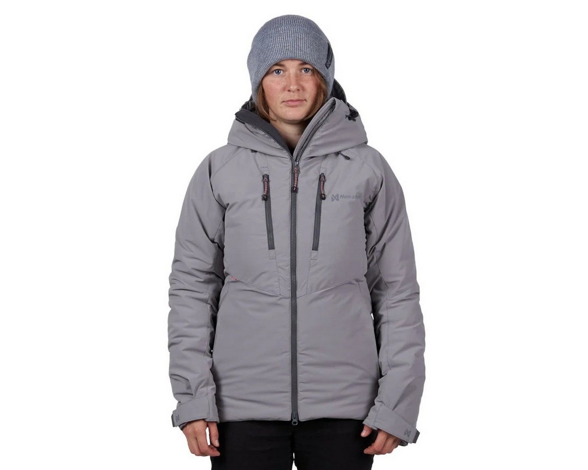 Non-stop dogwear Outdoorjacke Damen Jacke Trail Isolator+ Jacket grau von Non-stop dogwear