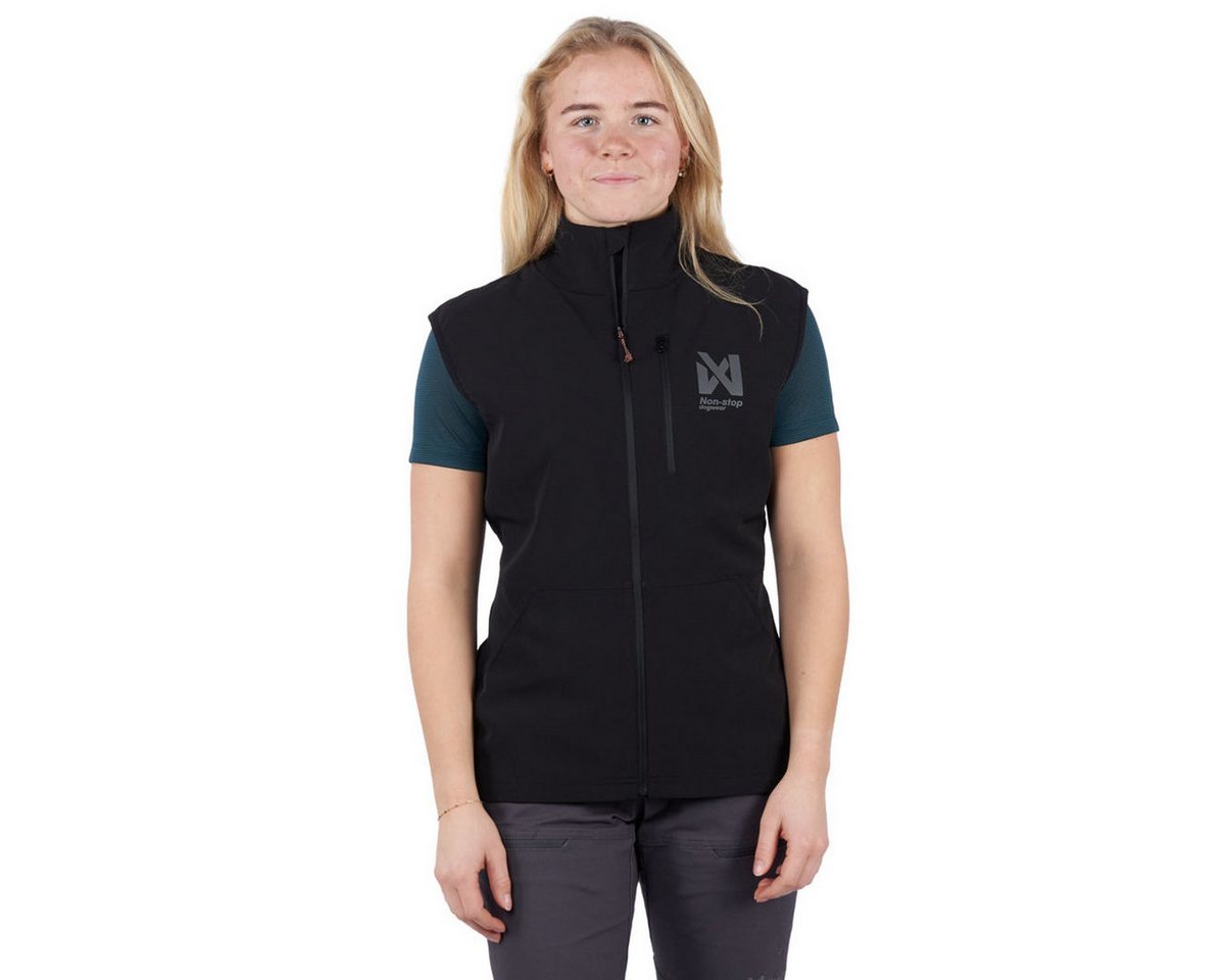 Non-stop dogwear Outdoorjacke Damen Weste Obedience Vest Light schwarz von Non-stop dogwear