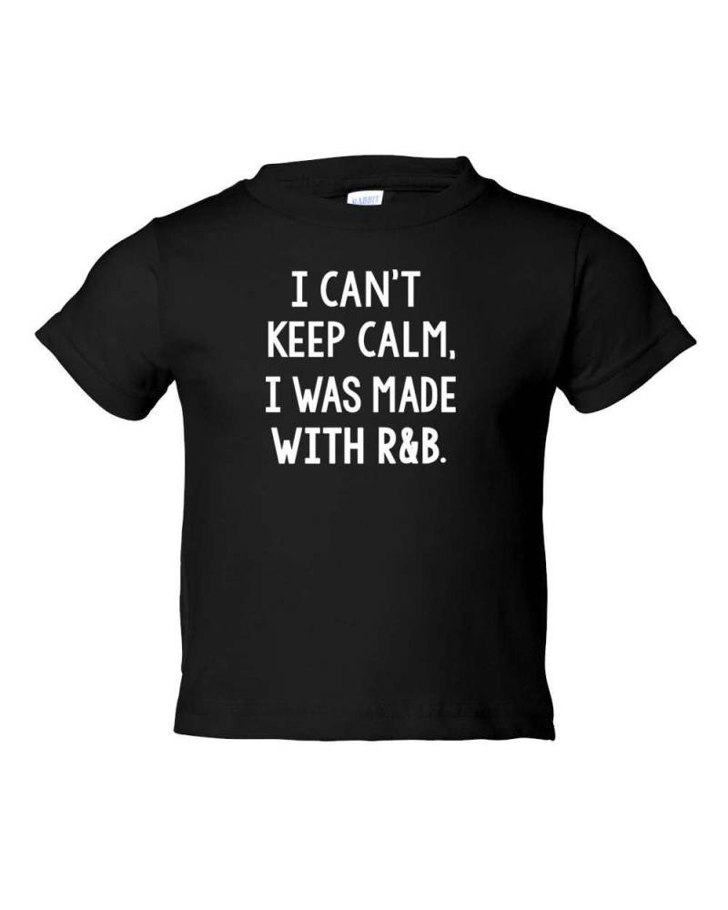 Gemacht Mit R & B Baby T-Shirt, Lustiges Musik Shirt von NonVerbalExpression