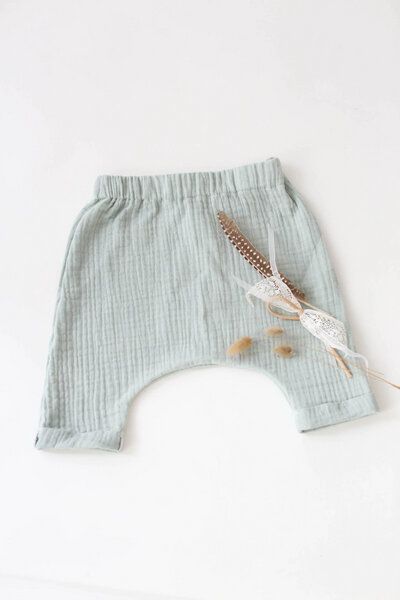 Baby Baggy Hose Bio Musselin | NoniKids Berlin von NoniKids Berlin