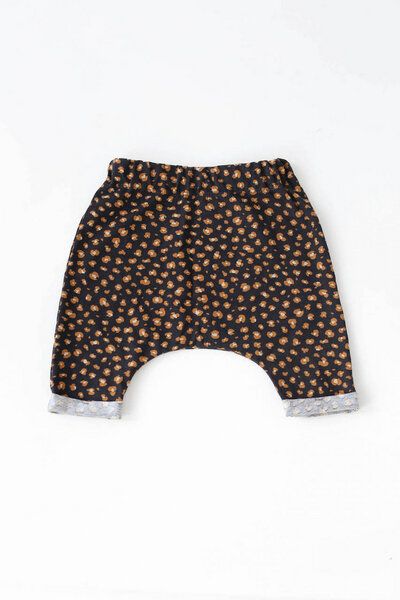 Baby Jersey Hose *Leopard schwarz* Bio Baumwolle | NoniKids Berlin von NoniKids Berlin