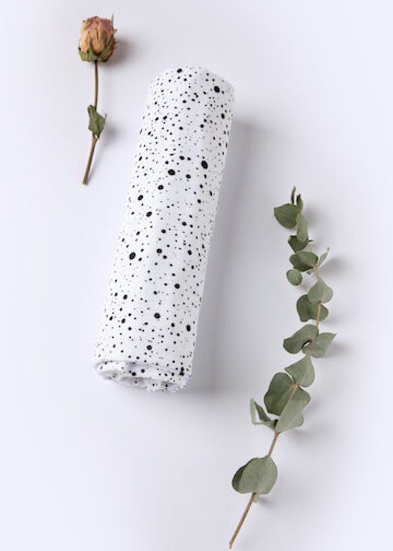 Musselin Schal Mama Polka Dots 100% Baumwolle | Nonikids Berlin von NoniKidsBerlin