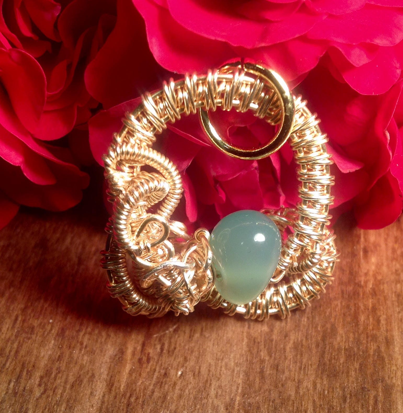 Moosachat Anhänger/Herz Chakra/Wire Wrapped Heilstein Für Kompatibilität Und Freundschaft Moosachat Anhänger/Herz Chakra/Wire Wrapped Heilstein Für Kompatibilität Und Freundschaft von NonnaCasaDiVintage