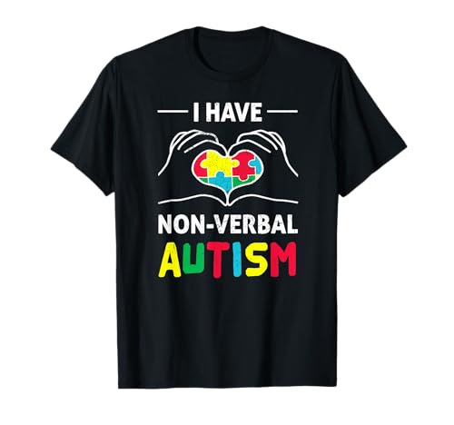 Nonverbale Autismus-Bewusstsein Neurodiversität Kinder Akzeptanz T-Shirt von Nonverbal Autism Awareness