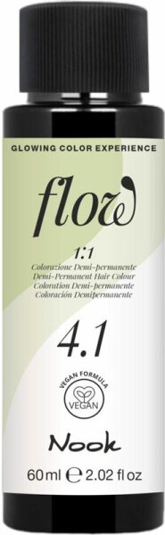 Nook Flow Haar Glossing 4,1 ash chestnut 60 ml von Nook