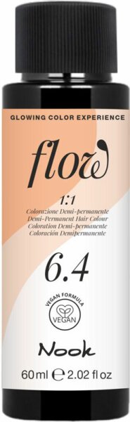 Nook Flow Haar Glossing 6.4 dark copper blonde 60 ml von Nook