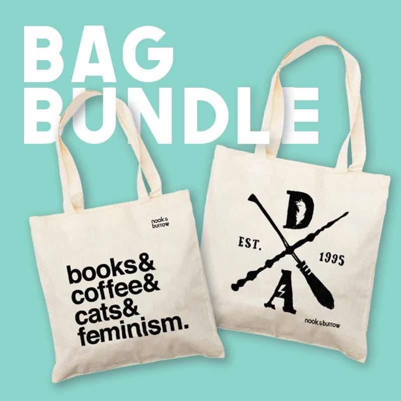 Bag Bundle - 2 Tragetaschen von NookandBurrow