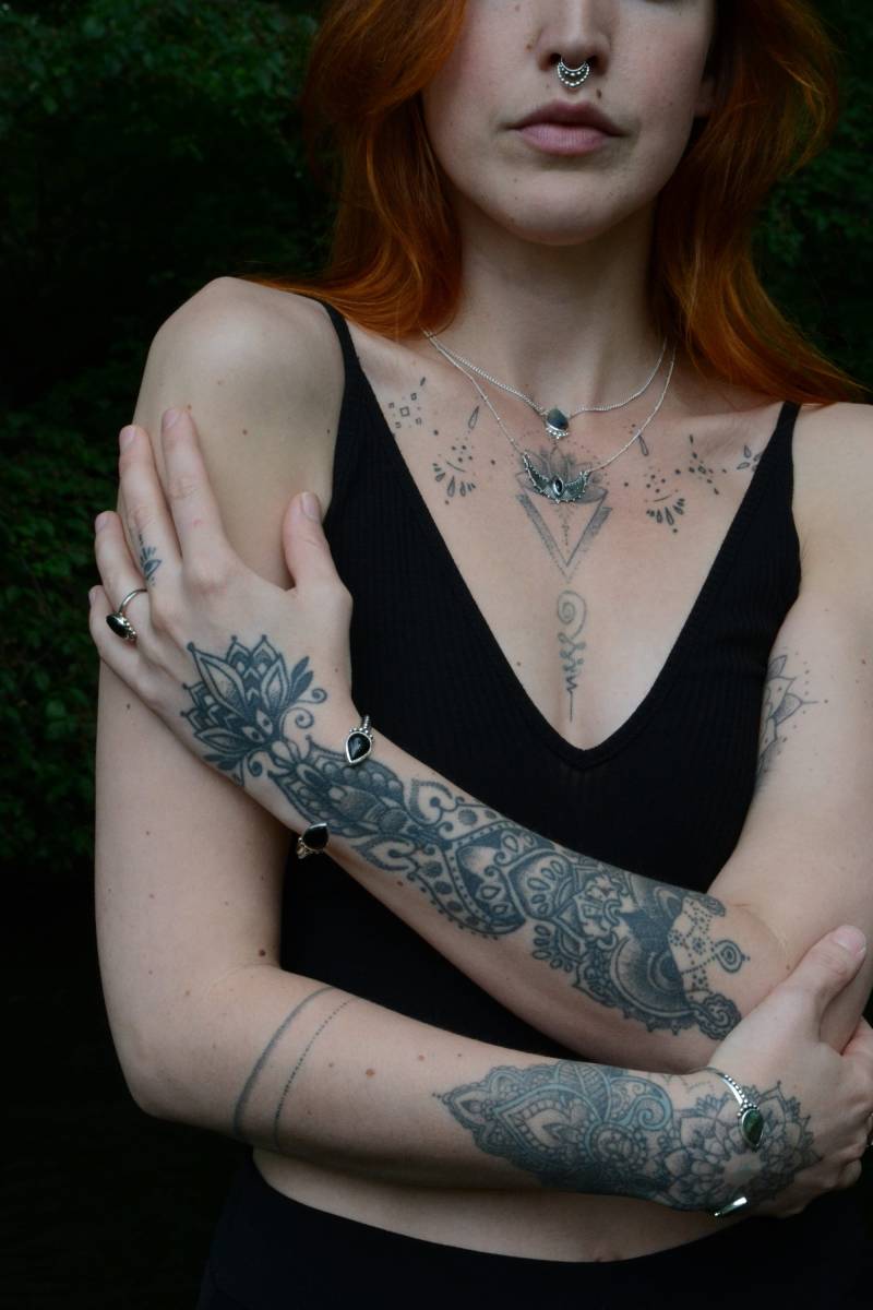 Doppeltes Silber Septum ⎜ Göttlich von Noomaad