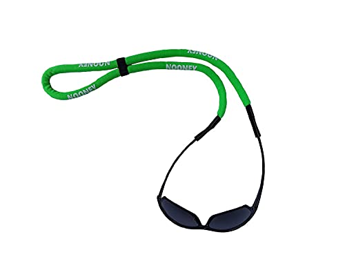 Nooney Wassersport-Brillenband schwimmfähig mit Auftriebskörper (neongrün) von Nooney