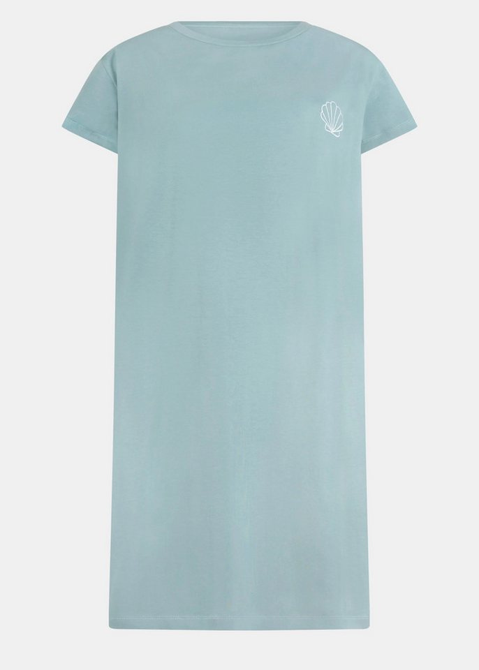 Noorlys Sommerkleid Damen T-Shirt-Kleid SPILLIG Unifarben von Noorlys