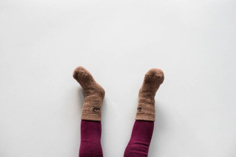 Kinder Wollsocken Braun Kamel Kinder Wollsocken Braun Kamel von NoosConcept