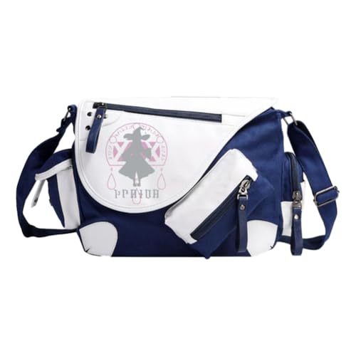 Noowye Elaina Schultertasche Anime Elaina Umhängetasche Groß Leichtes Anime Tasche Herren&Damen - Back to School Schulsachen Aesthetic Bag für Studenten von Noowye