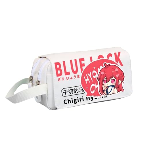 Noowye Seishiro Nagi Mäppchen Anime Isagi Yoichi Federmäppchen Rin Itoshi/REO Mikage Federtaschen Cartoon Charakter Stiftetasche Schreibwaren Tasche für Studenten von Noowye