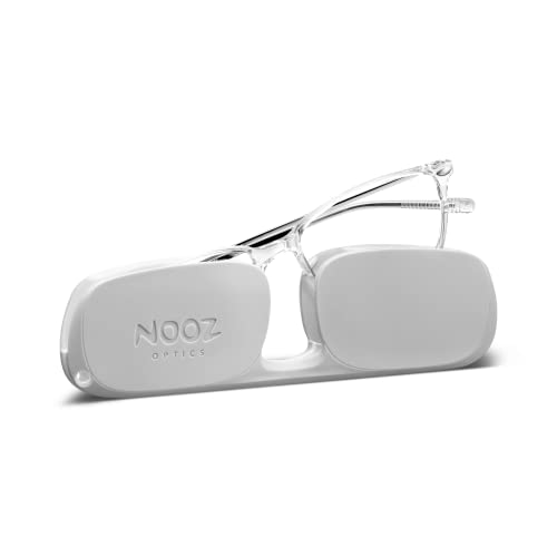 Nooz Lesebrille - Kristallkorrektur +1.5 - Rechteckige Form - Für Männer und Frauen - Bao Model Essential Collection von Nooz
