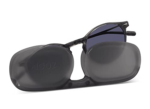 Nooz Sunglasses polarized for Men and Women - 100% UV protection - Dark Grey Color - with Compact Case - CRUZ Collection von Nooz