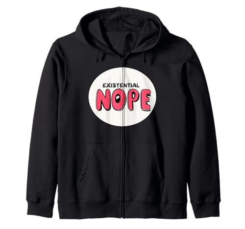 Lustiges Existential Nope Emblem für Jungen und Mädchen Kapuzenjacke Lustiges Existential Nope Emblem für Jungen und Mädchen Kapuzenjacke von Nope Outfit