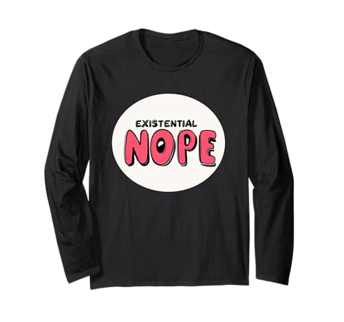 Lustiges Existential Nope Emblem für Jungen und Mädchen Langarmshirt Lustiges Existential Nope Emblem für Jungen und Mädchen Langarmshirt von Nope Outfit